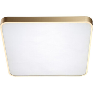 Plafon kwadratowy glamour SIERRA 50 LED złoty marki ZumaLine