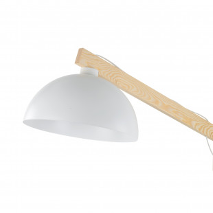Lampa podłogowa skandynawska Oslo 180cm biały / sosna TK Lighting