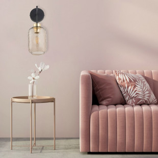 Kinkiet wiszący retro Pescara brusztynowy TK Lighting