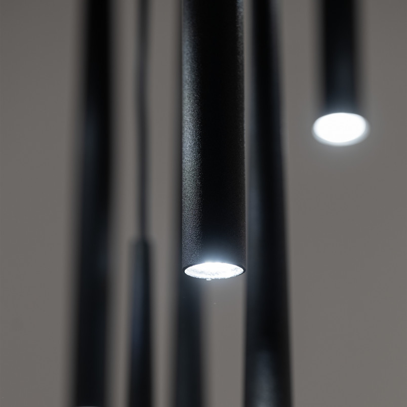 Lampa wiszące tuby Piano X 35cm czarna TK Lighting