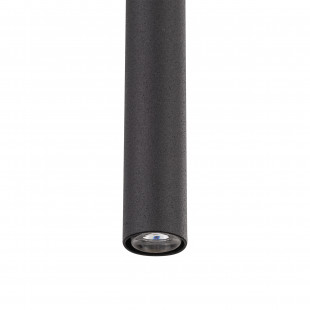Lampa wisząca tuba Piano 5,2cm czarna TK Lighting