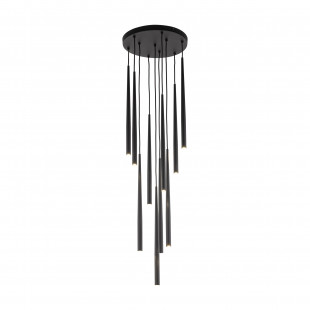 Lampa wiszące tuby Piano X 35cm czarna TK Lighting
