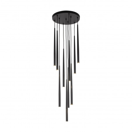 Lampa wiszące tuby Piano X 35cm czarna TK Lighting