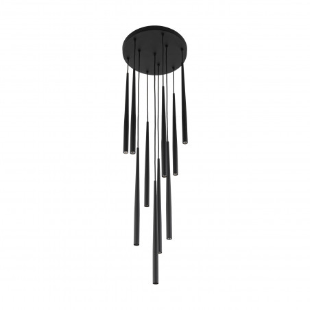 Lampa wiszące tuby Piano X 35cm czarna TK Lighting