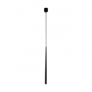 Lampa wisząca tuba Piano 5,2cm czarna TK Lighting