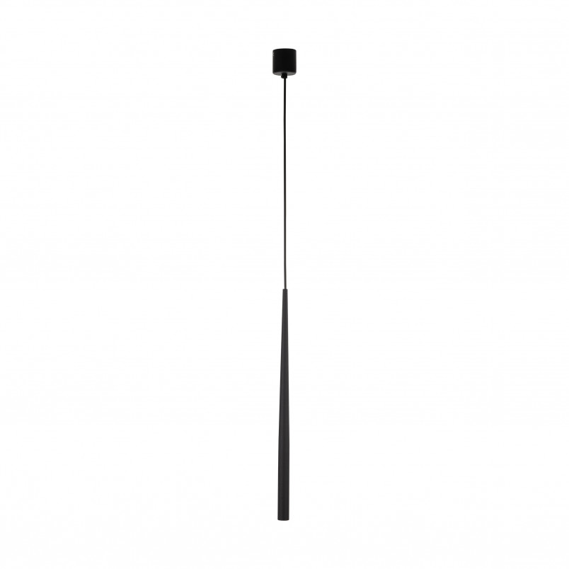 Lampa wisząca tuba Piano 5,2cm czarna TK Lighting