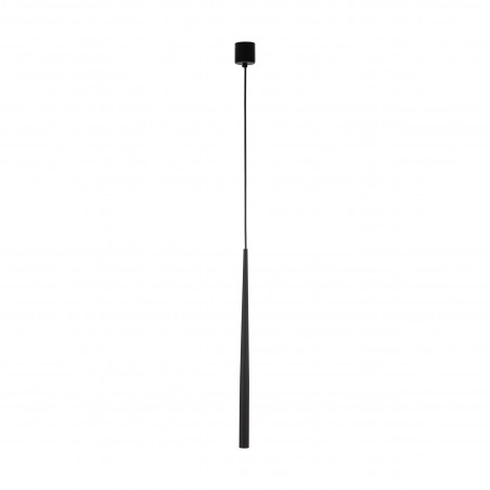 Lampa wisząca tuba Piano 5,2cm czarna TK Lighting