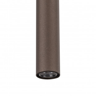 Lampa wisząca tuba Piano 5,2cm brązowa TK Lighting