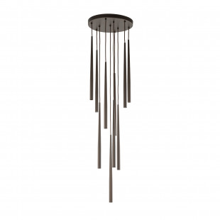 Lampa wiszące tuby Piano X 35cm brązowa TK Lighting