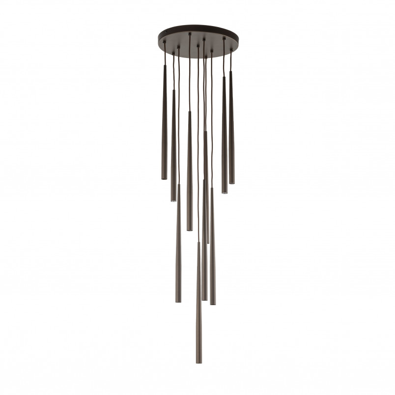 Lampa wiszące tuby Piano X 35cm brązowa TK Lighting