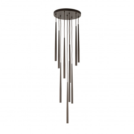 Lampa wiszące tuby Piano X 35cm brązowa TK Lighting