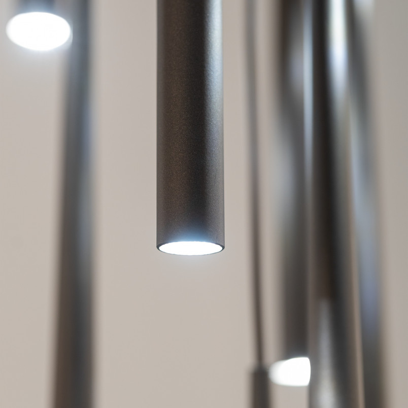 Lampa wiszące tuby Piano X 35cm brązowa TK Lighting