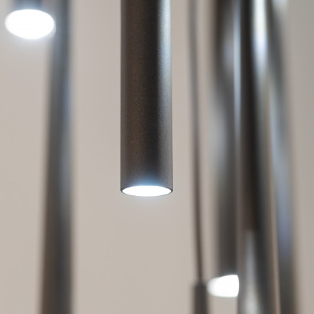 Lampa wiszące tuby Piano X 35cm brązowa TK Lighting