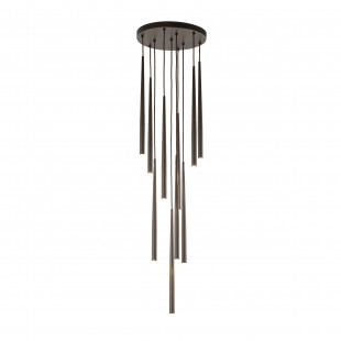 Lampa wiszące tuby Piano X 35cm brązowa TK Lighting