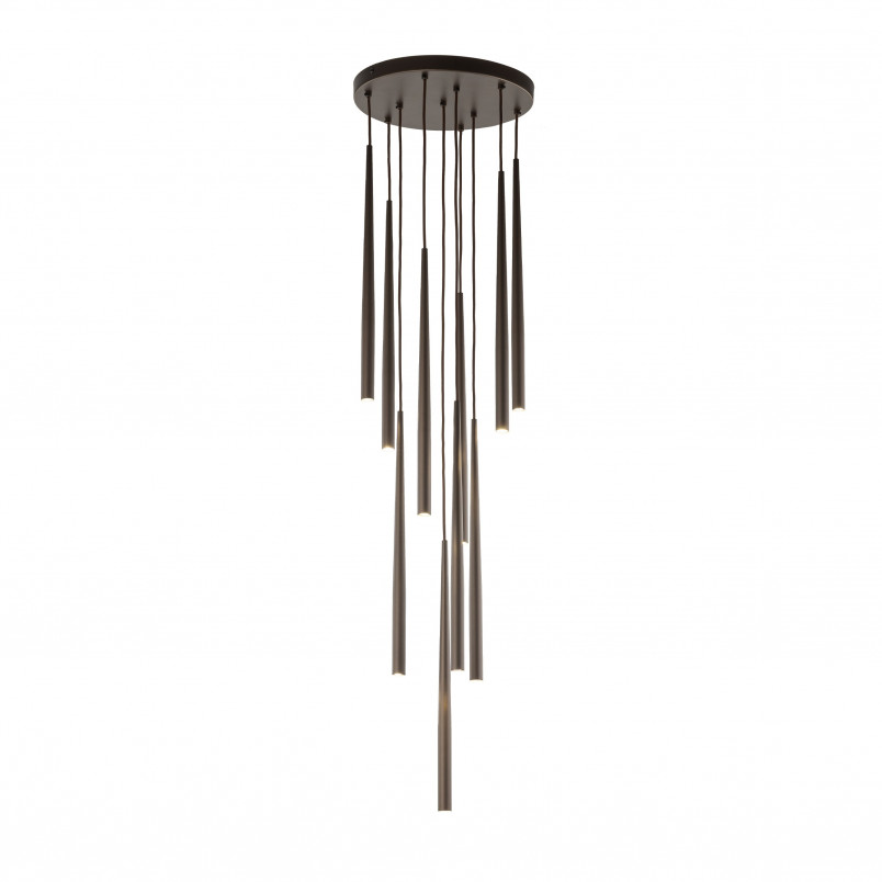 Lampa wiszące tuby Piano X 35cm brązowa TK Lighting