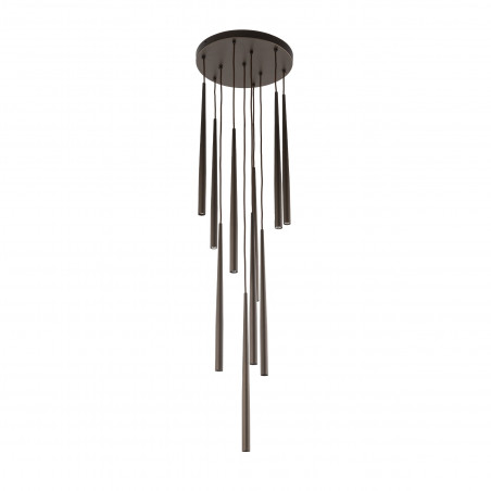 Lampa wiszące tuby Piano X 35cm brązowa TK Lighting