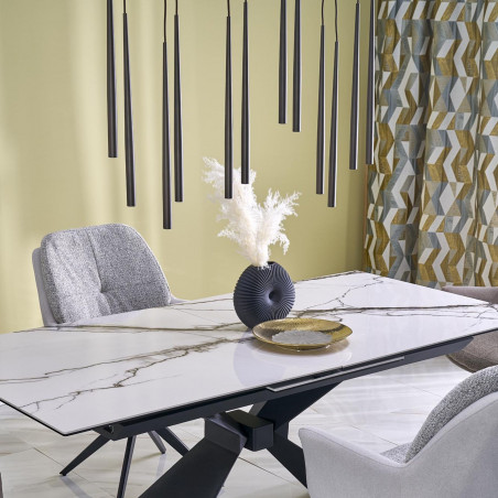 Lampa wiszące tuby Piano XII 120cm brązowa TK Lighting