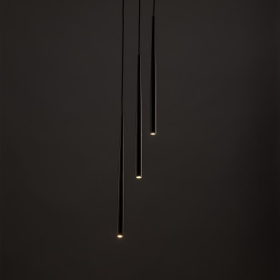 Lampa wiszące tuby Piano III 20cm brązowa TK Lighting