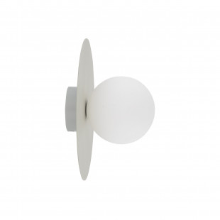 Plafon szklany kula Pixi 25cm biały / beżowy Lighting