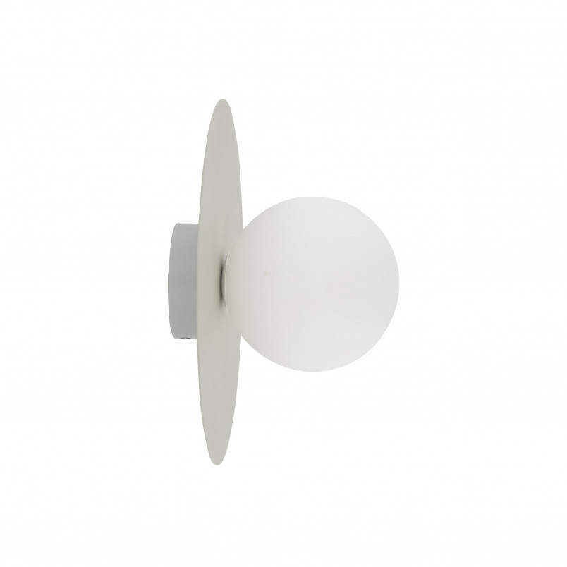 Plafon szklany kula Pixi 25cm biały / beżowy Lighting