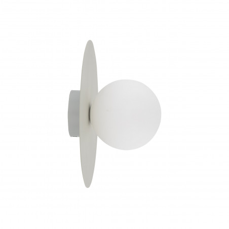 Plafon szklany kula Pixi 25cm biały / beżowy Lighting