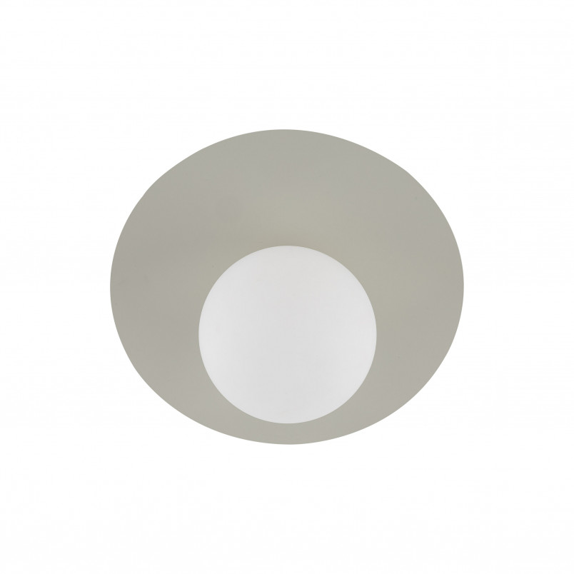 Plafon szklany kula Pixi 25cm biały / beżowy Lighting