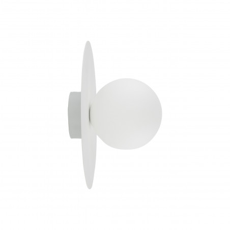 Plafon szklany kula Pixi 25cm biały Lighting