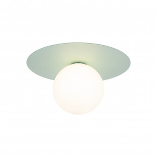 Plafon szklany kula Pixi 25cm biały / miętowy Lighting
