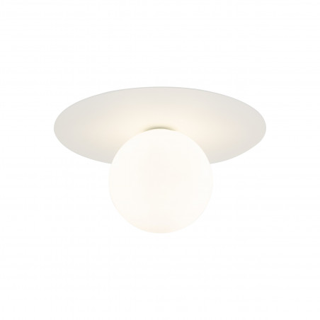 Plafon szklany kula Pixi 25cm biały Lighting