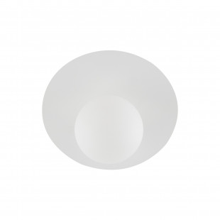 Plafon szklany kula Pixi 25cm biały Lighting