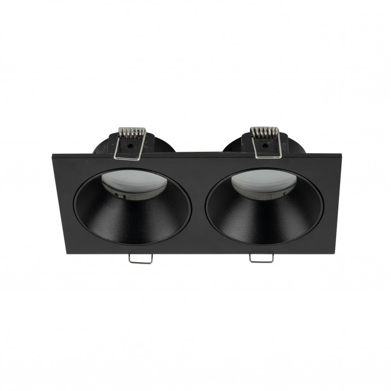 Lampa podtynkowa spot Prisma Duo 17x8,5cm czarna TK Lighting