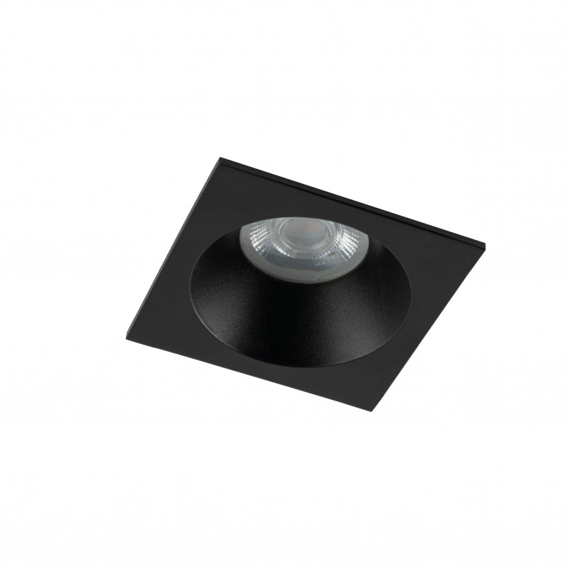 Lampa podtynkowa spot Prisma 8,5x8,5cm czarna TK Lightinga