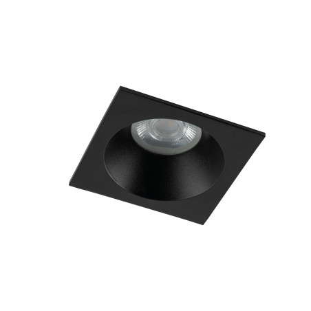 Lampa podtynkowa spot Prisma 8,5x8,5cm czarna TK Lightinga