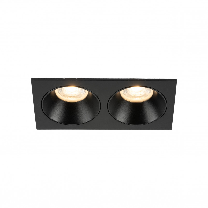 Lampa podtynkowa spot Prisma Duo 17x8,5cm czarna TK Lighting