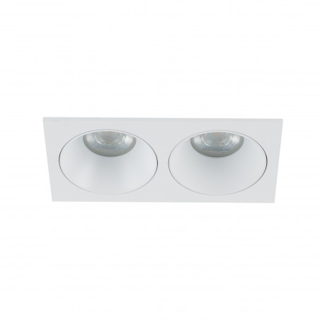 Lampa podtynkowa spot Prisma Duo 17x8,5cm biała TK Lighting