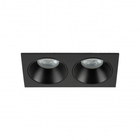 Lampa podtynkowa spot Prisma Duo 17x8,5cm czarna TK Lighting