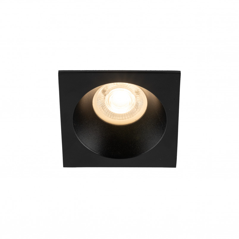 Lampa podtynkowa spot Prisma 8,5x8,5cm czarna TK Lightinga