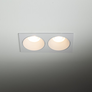 Lampa podtynkowa spot Prisma Duo 17x8,5cm biała TK Lighting