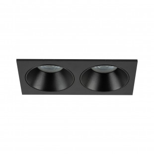 Lampa podtynkowa spot Prisma Duo 17x8,5cm czarna TK Lighting