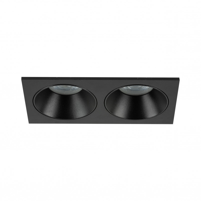 Lampa podtynkowa spot Prisma Duo 17x8,5cm czarna TK Lighting