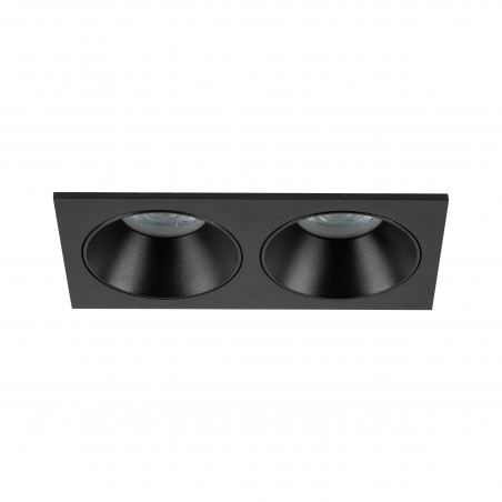 Lampa podtynkowa spot Prisma Duo 17x8,5cm czarna TK Lighting