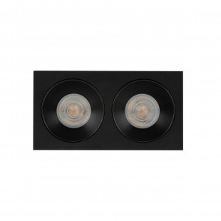 Lampa podtynkowa spot Prisma Duo 17x8,5cm czarna TK Lighting