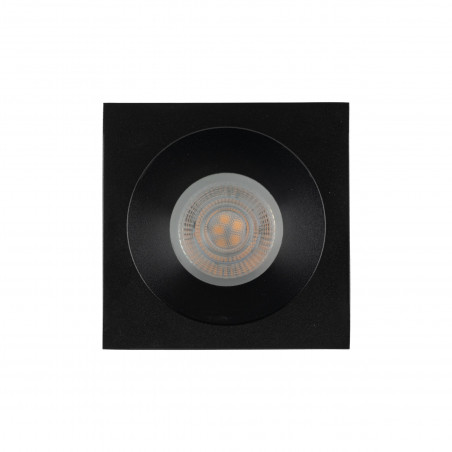 Lampa podtynkowa spot Prisma 8,5x8,5cm czarna TK Lightinga