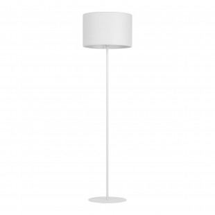 Lampa podłogowa z abażurem Reno 148cm biała TK Lighting