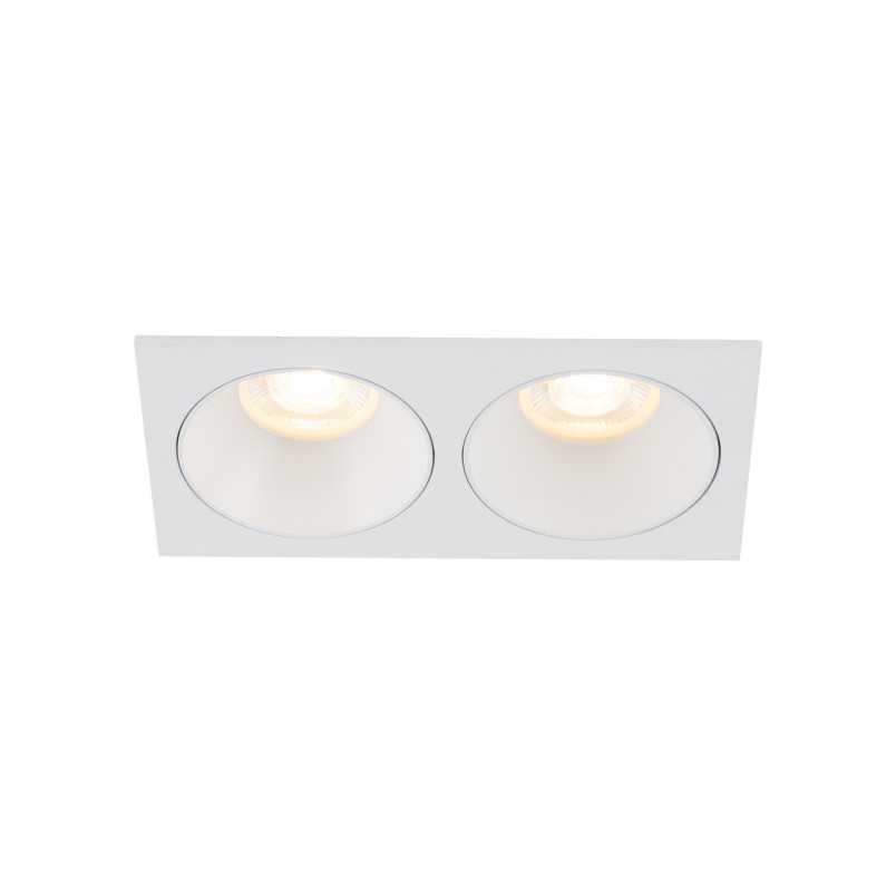Lampa podtynkowa spot Prisma Duo 17x8,5cm biała TK Lighting