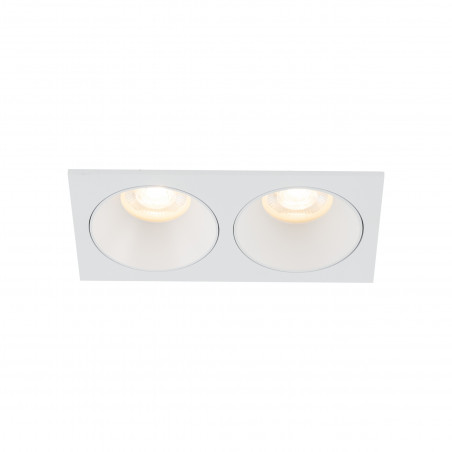 Lampa podtynkowa spot Prisma Duo 17x8,5cm biała TK Lighting