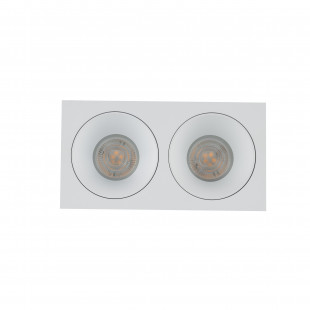 Lampa podtynkowa spot Prisma Duo 17x8,5cm biała TK Lighting