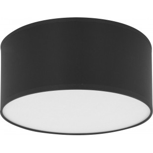 Plafon okrągły z abażurem Rondo 30cm czarny TK Lighting