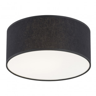 Plafon okrągły z abażurem Rondo 50cm czarny TK Lighting