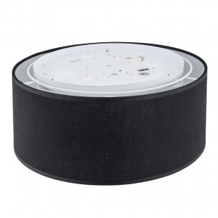 Plafon okrągły z abażurem Rondo 50cm czarny TK Lighting